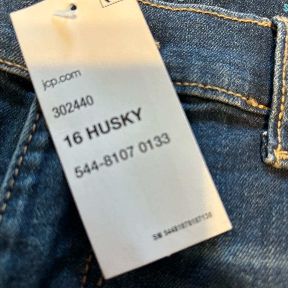 THERE ABOUTS DENIM JEANS BOYS 16 Husky NWT Adjustable Waist‎ - Picture 8 of 8